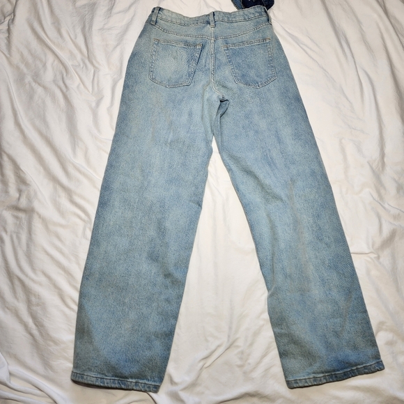 Wild Fable Women's Jeans Mid-Rise Double Waist 90s Relaxed Straight. Size 10 - Picture 6 of 9